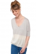 Cashmere & Cotton ladies summertime sweaters wanderlust ivory s2